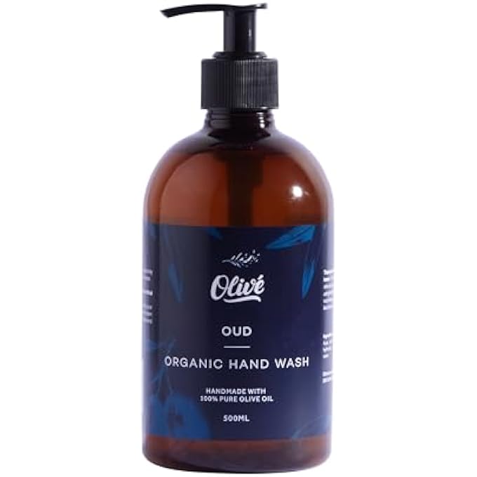 OLIVE MADE WITH NATURAL INGREDIENTS 100% PURE E OIL LIQUID HAND WASH 500ML - OUD - Image 1